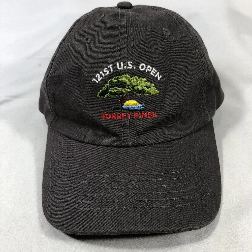 US Open Torrey Pines USGA Member Hat 121st Pines Golf Hat Cap Adjustable OSFM